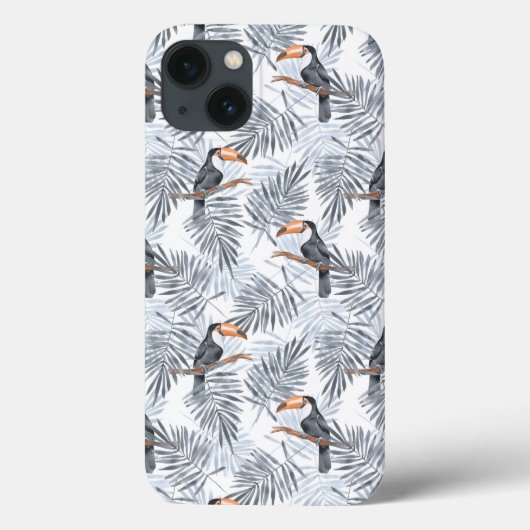 Gray Toucan Case-Mate iPhone Hülle (Rückseite)