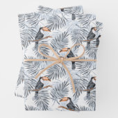 Gray Toucan Geschenkpapier Set (Beispiel)