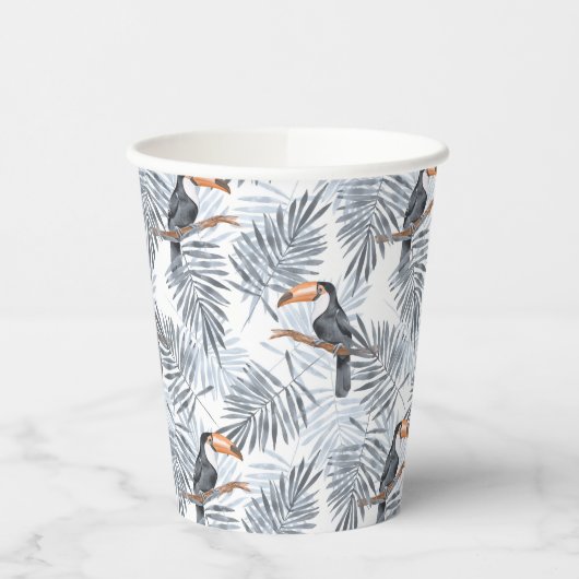 Gray Toucan Pappbecher (Links)