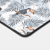 Gray Toucan Schreibtischunterlage (Ecke)