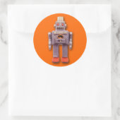 Gray Toy Robot Stickers (Blatt 6) (Tasche)