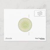 Gray Tree Frog Postcard. Postkarte (Rückseite)