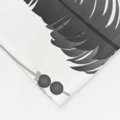 Gray Trendy Bohemisch Dream Catchers Fleecedecke (Ecke)