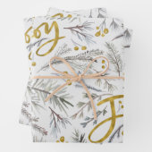 Gray Twigs Geschenkpapier Set (Beispiel)