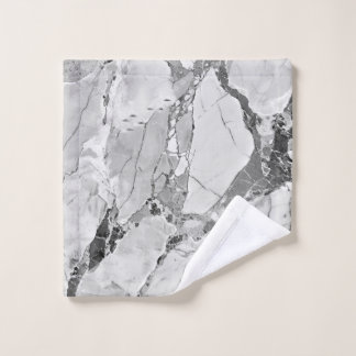 Gray "Twilight Marble Fantasy" Granite Haze Whorl Badhandtuch Set