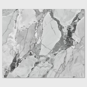 Gray "Twilight Marble Fantasy" Marmortexturwrap Geschenkpapier