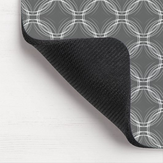 Gray Uptown Elegance Mousepad (Ecke)
