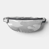 Gray Urban Military Camouflage Pattern Bauchtasche (Ablage )