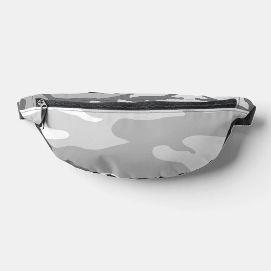 Gray Urban Military Camouflage Pattern Bauchtasche (Ablage )