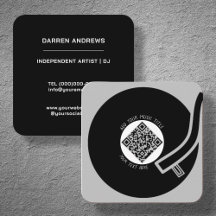 Gray Vinyl LP | QR-Code