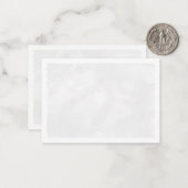 Gray Watercolor Blank All Occasion Mitteilungskarte (Vorderseite/Rückseite Beispiel)