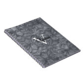 Gray Watercolor Notizblock (Rechte Seite)