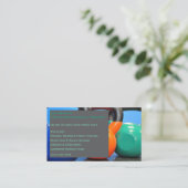 Gray Weights Gym Personal Trainer Fitness Center Visitenkarte (Stehend Vorderseite)