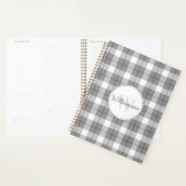 Gray & White Plaid Planer (Anzeige)