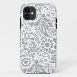 Gray White Stilish Boho Gemustert Case-Mate iPhone Hülle
