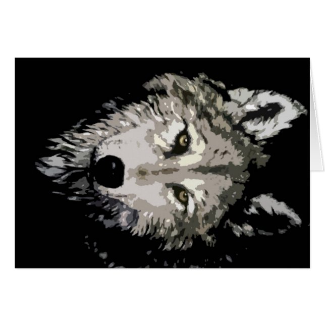 Gray Wolf (Vorderseite (Horizontal))
