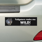 GRAY WOLF Anti-Tailgater Autoaufkleber (Auf Auto)