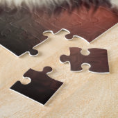 Gray Wolf Art Malerei Grafik Puzzle (Seite)