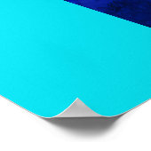 Gray Wolf Art Poster (Ecke)