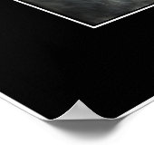 GRAY WOLF Art Poster & Poem (Ecke)