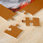 Gray Wolf Art Puzzle (Seite)