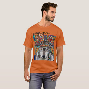 Gray Wolf Art T-Shirt
