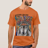 Gray Wolf Art T-Shirt (Vorderseite)