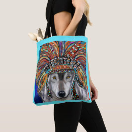 Gray Wolf Art Tasche