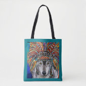 Gray Wolf Art Tasche (Vorderseite)