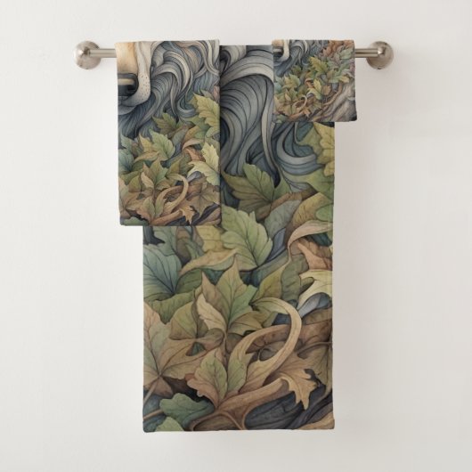 Gray Wolf Badhandtuch Set (Insitu)