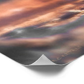 GRAY WOLF COLORFUL ENCOUNTER POSTER (Ecke)