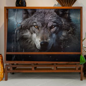 Gray Wolf Decoupage Tissue Paper Seidenpapier