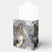 Gray Wolf Dignity Geschenkschachtel (Geöffnet)