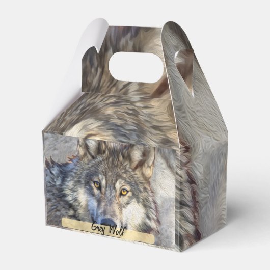Gray Wolf Dignity Geschenkschachtel (Vorderseite)