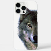 Gray Wolf Eye Case-Mate iPhone Hülle (Rückseite)