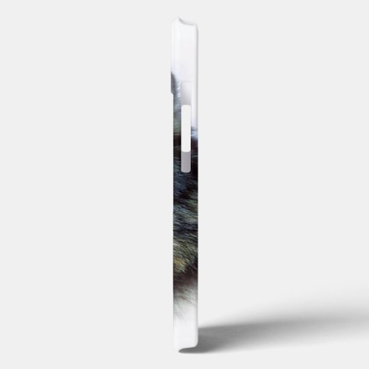 Gray Wolf Eyes Case-Mate iPhone Hülle (Rückseite / Links)