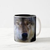 GRAY WOLF EYES Conservation Tasse (VorderseiteRechts)