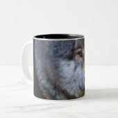 GRAY WOLF EYES Conservation Tasse (Vorderseite Links)