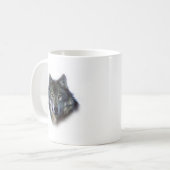 Gray Wolf Eyes Kaffeetasse (Vorderseite Links)
