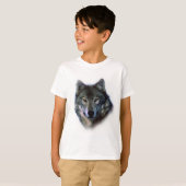 Gray Wolf Eyes T-Shirt (Vorne ganz)