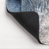 Gray Wolf Eyes Wildlife Art Mousemat Mousepad (Ecke)