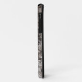 Gray Wolf Geometric Portrait Case-Mate iPhone Hülle (Hinten/Links)
