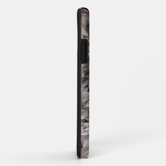 Gray Wolf Geometric Portrait Case-Mate iPhone Hülle (Hinten/Rechts)