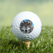 Gray Wolf Golfball (Insitu T-Shirt)
