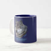 GRAY WOLF HEAD Tasse (Vorderseite Links)