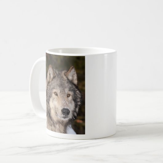 Gray Wolf Kaffeetasse (Vorderseite Links)