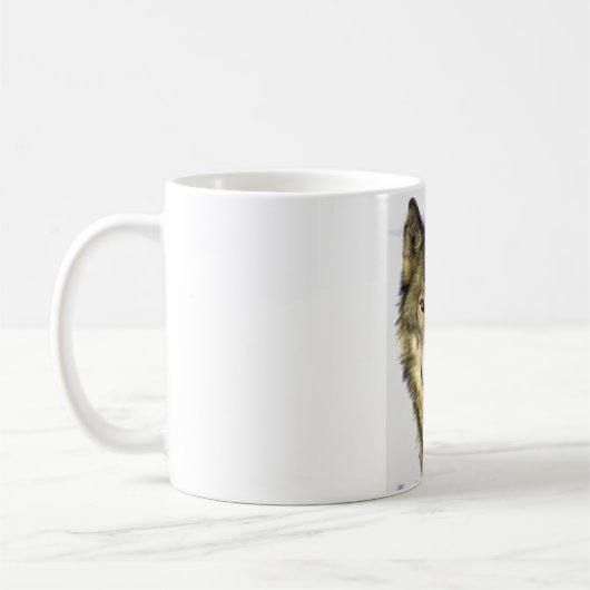 Gray Wolf Kaffeetasse (Links)
