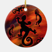 GRAY WOLF KERAMIK ORNAMENT (Hinten)