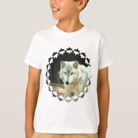 Gray Wolf Kid's T - Shirt