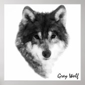 Gray Wolf Klassik Poster (Vorne)